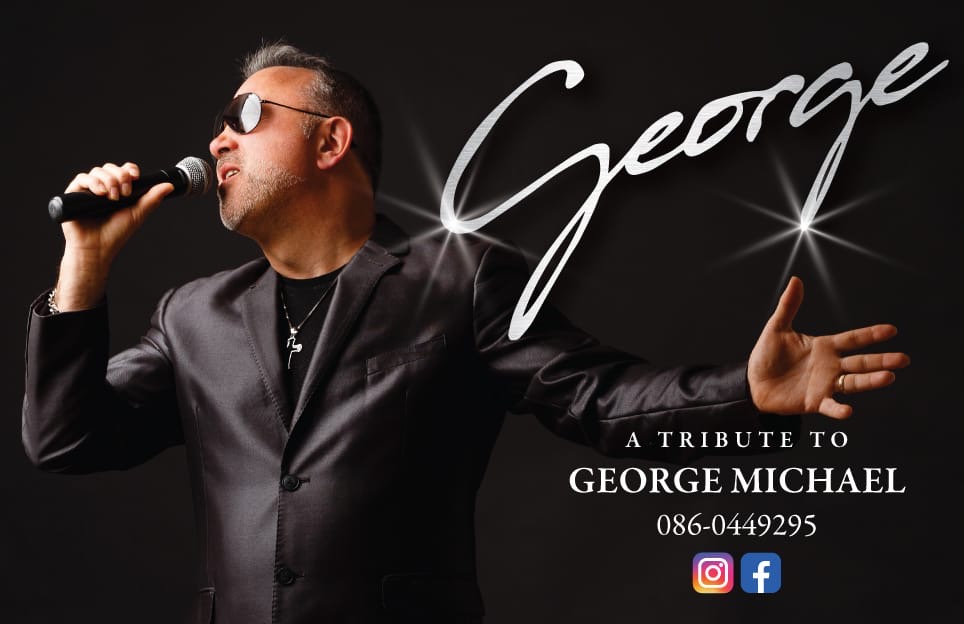 Eamonn Magner performing a George Michael tribute live in Cork